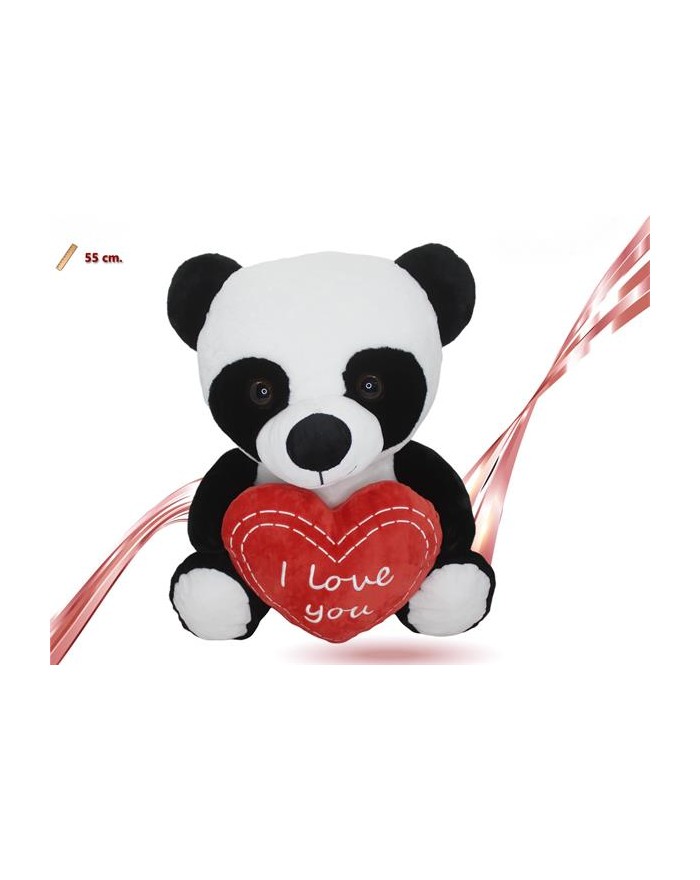 PELUCHE PANDA CON CUORE...