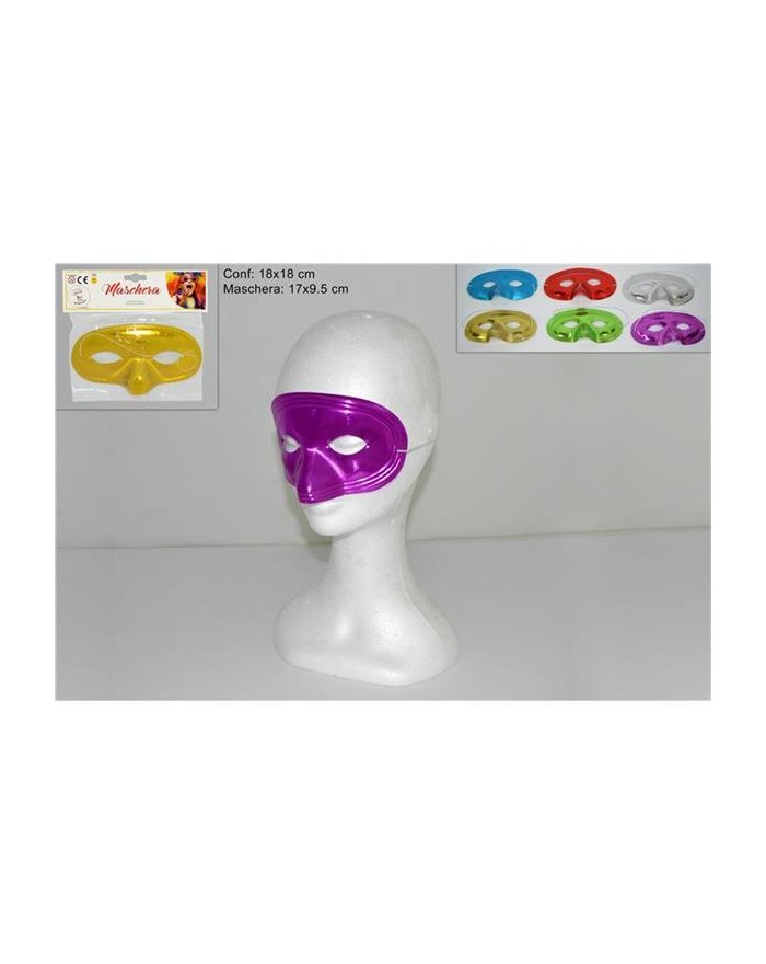 MASCHERA PLASTICA COLORI...