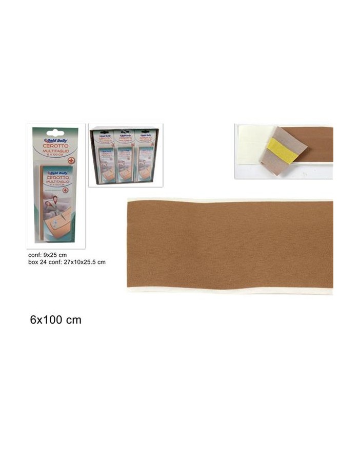 CEROTTO 6x100cm.MULTITAGLIO SF355  A091751