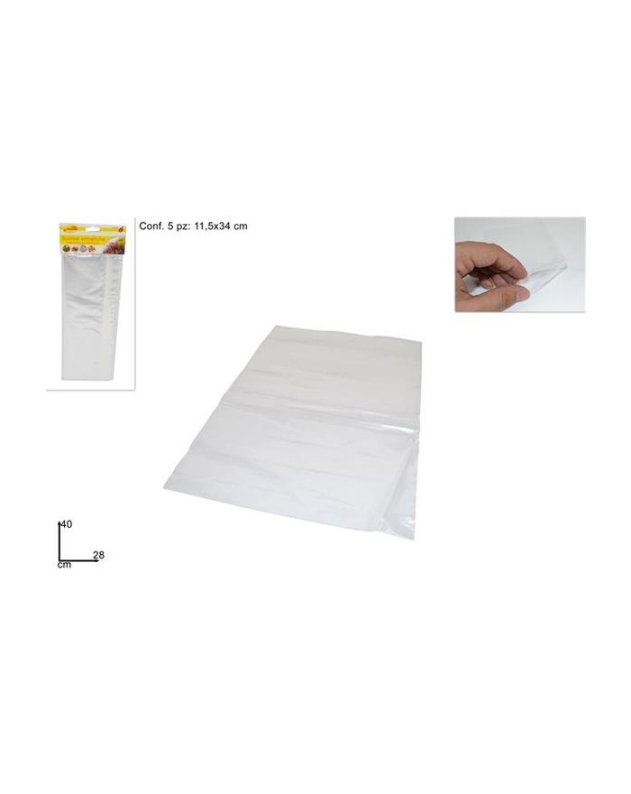 BUSTINA ERMETICA 5pz. 28x40...
