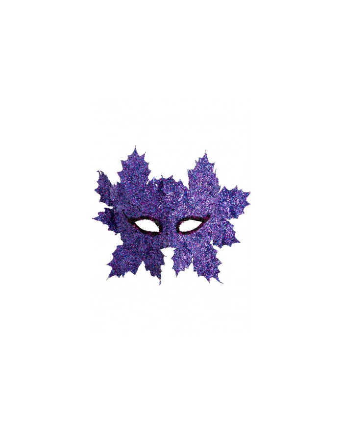 MASCHERA FOGLIE VIOLA  01250