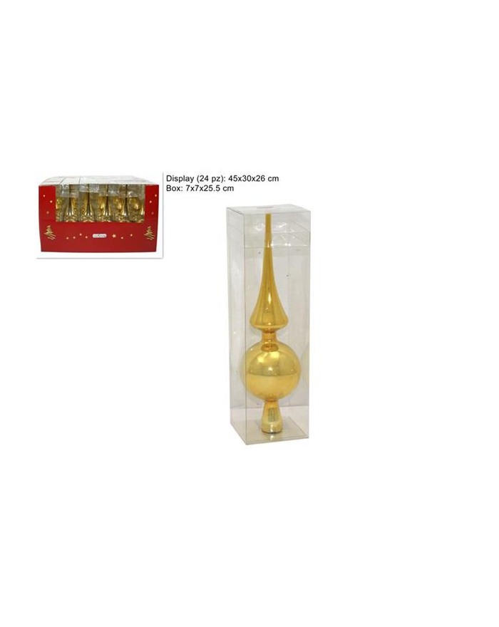 PUNTALE ALBERO 25cm.ORO  A161818