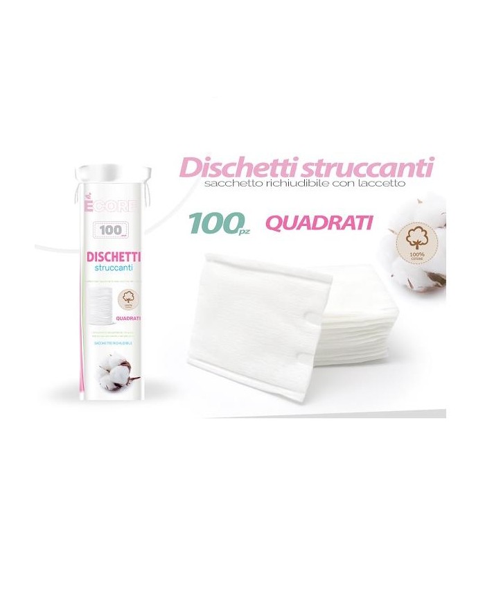 100PZ DISCHETTI STRUCCANTI...