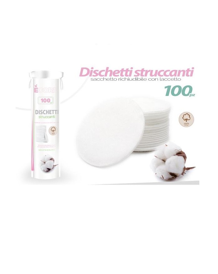 100PZ DISCHETTI STRUCCANTI...