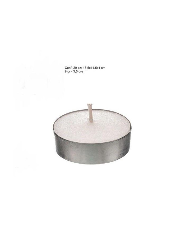 CANDELE TEALIGHT 20PZ...