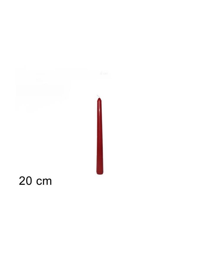 CANDELA ROSSA 20CM  A125323