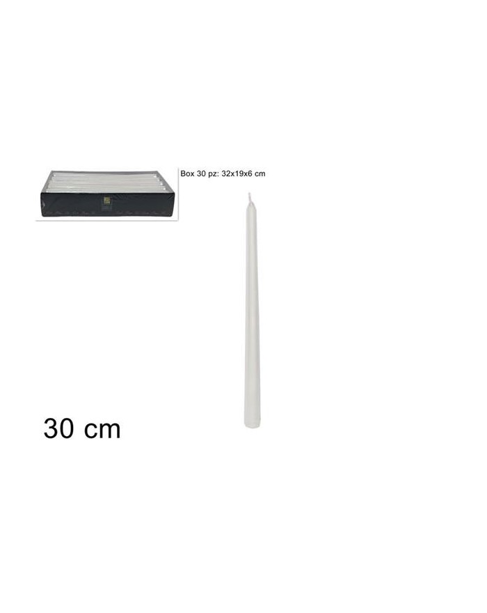 CANDELA LAMINATA BIANCA 30...