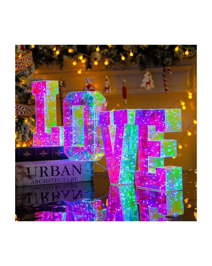 SCRITTA LOVE PVC CON LUCE...