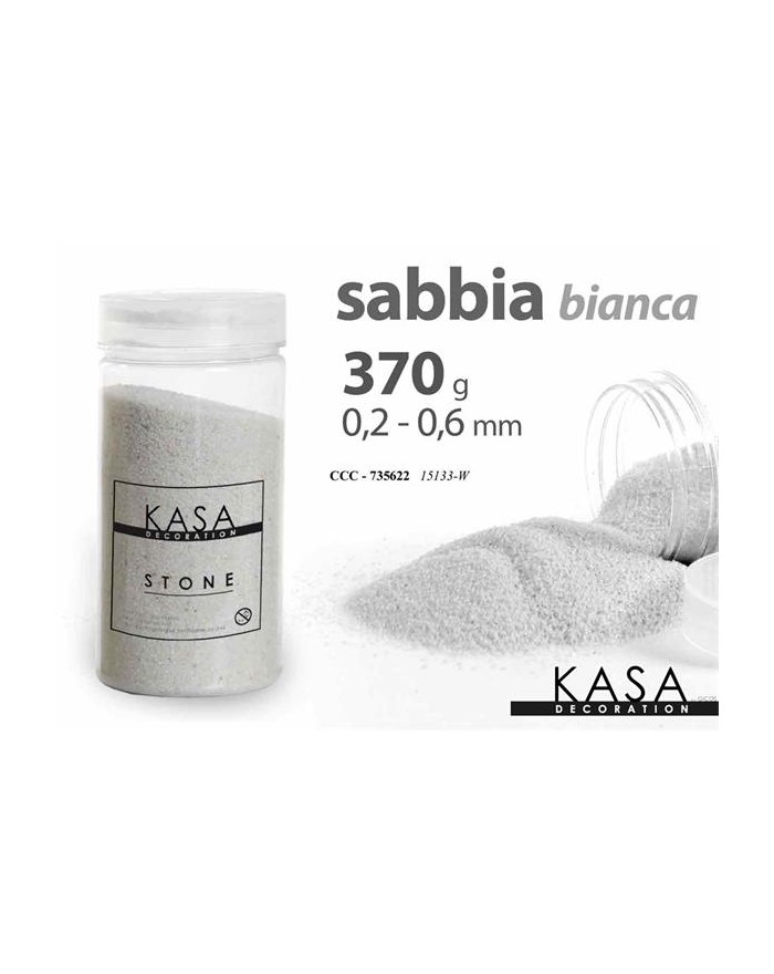 SABBIA 0,2-0,6mm.370g.6x12cm.735622  A195274