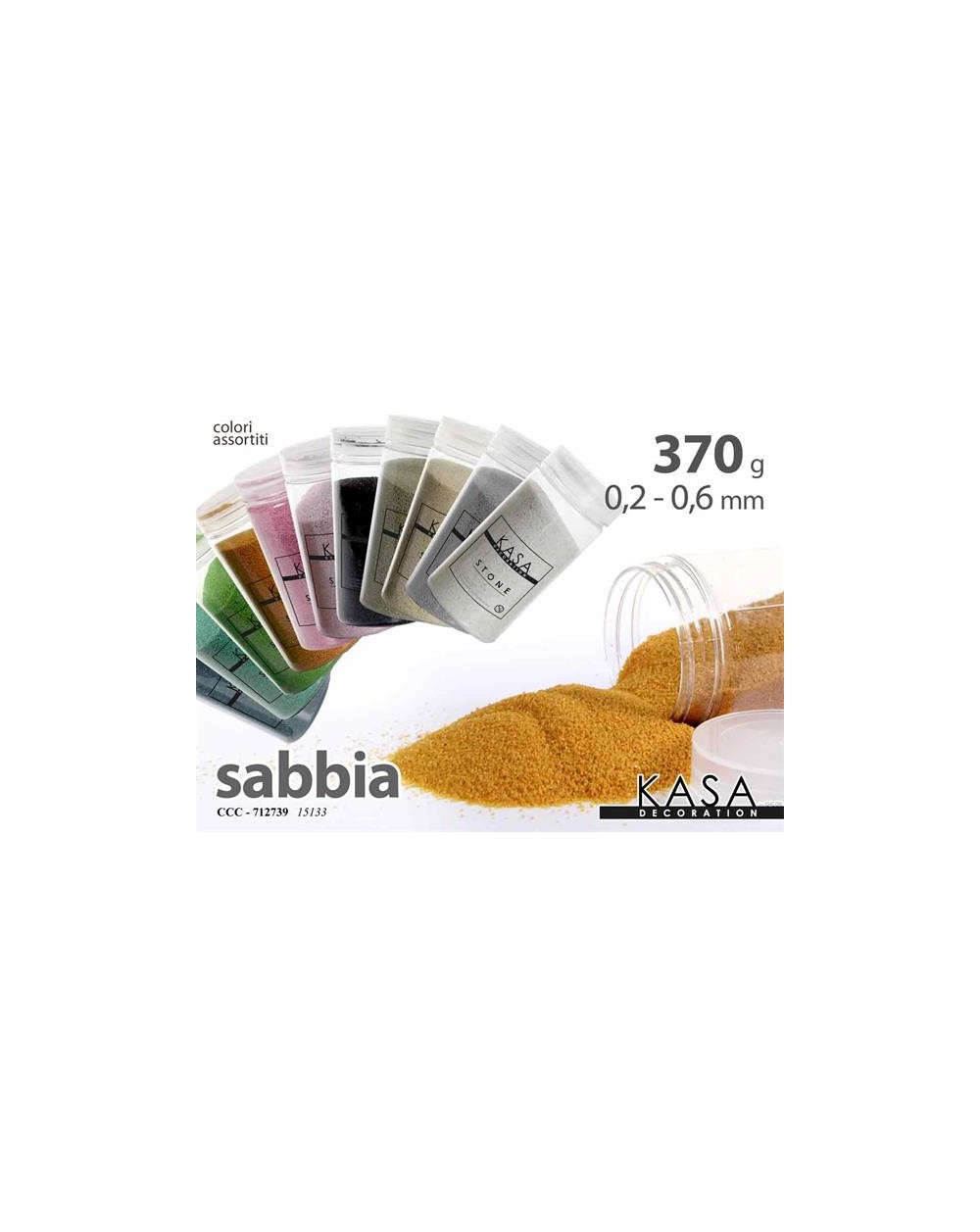 SABBIA 6x12cm.0,2-0,6mm.712739  A213184