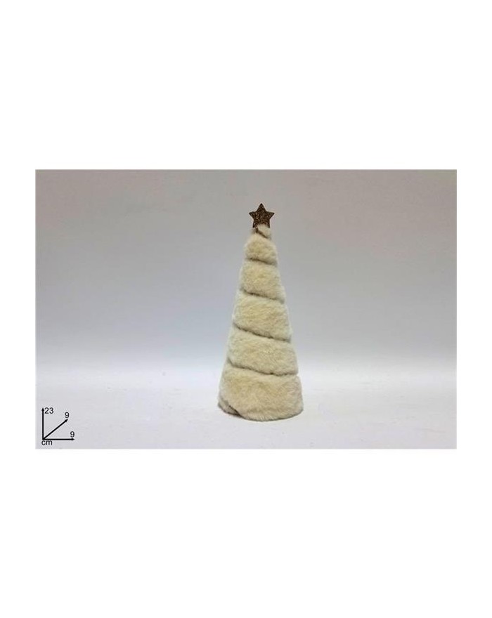 ALBERO C/ PELLICCIA BEIGE...