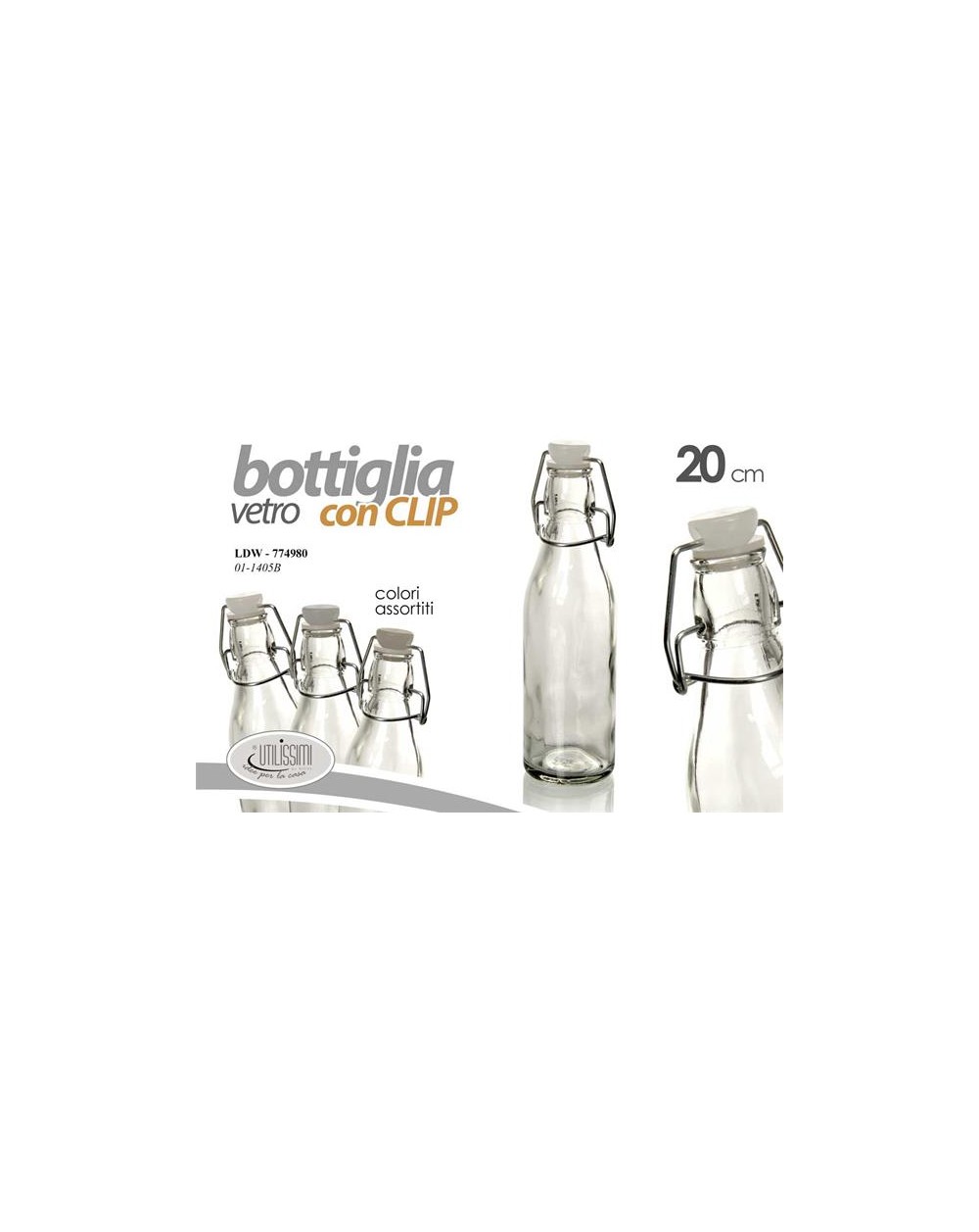 BOTTIGLIA 250ML 6X20CM  8025569774980