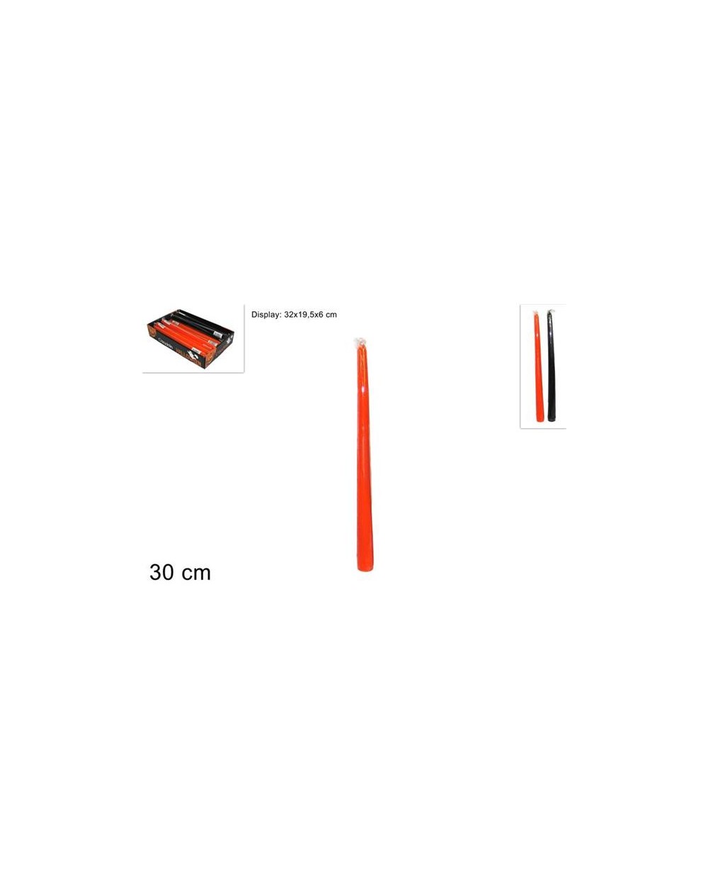 CANDELA HALLOWEEN 30cm  A124953