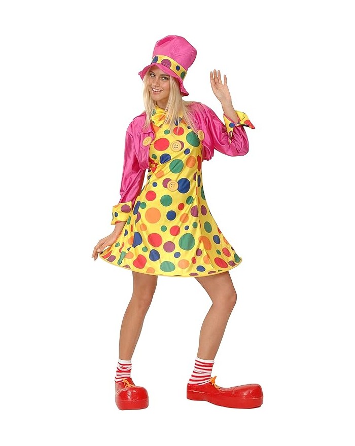 COSTUME CLOWN LADY TAGLIA S...