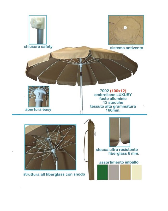 OMBRELLONE LUXURY 100X12CM...