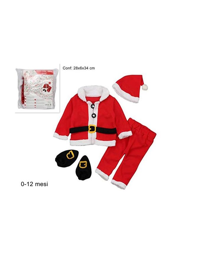 VESTITO BABBO NATALE BIMBO...