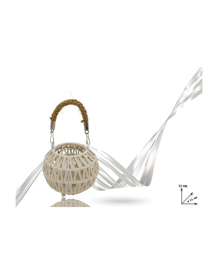 PORTACANDELA IN COTONE...