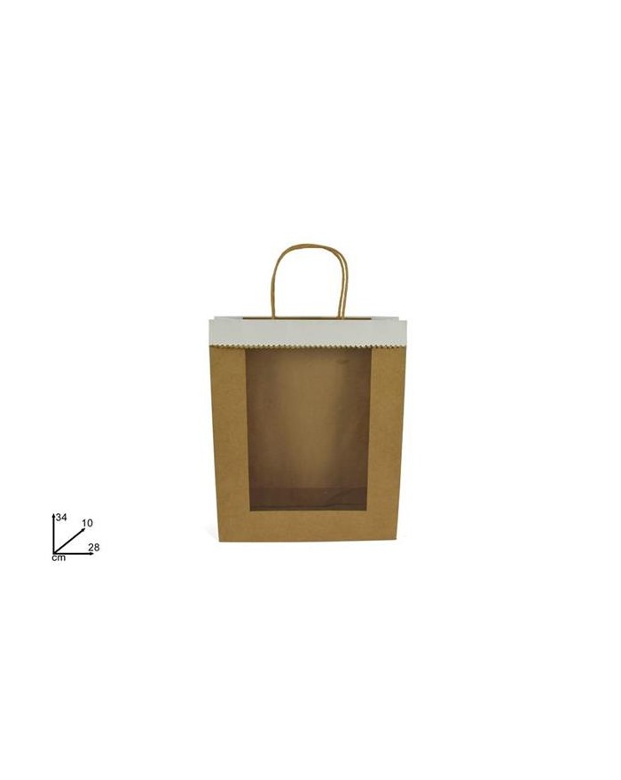 BUSTA REGALO CON VETRINA...