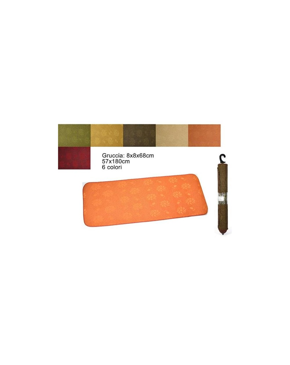 TAPPETO DISEGNO SOLE 57X180  A199848