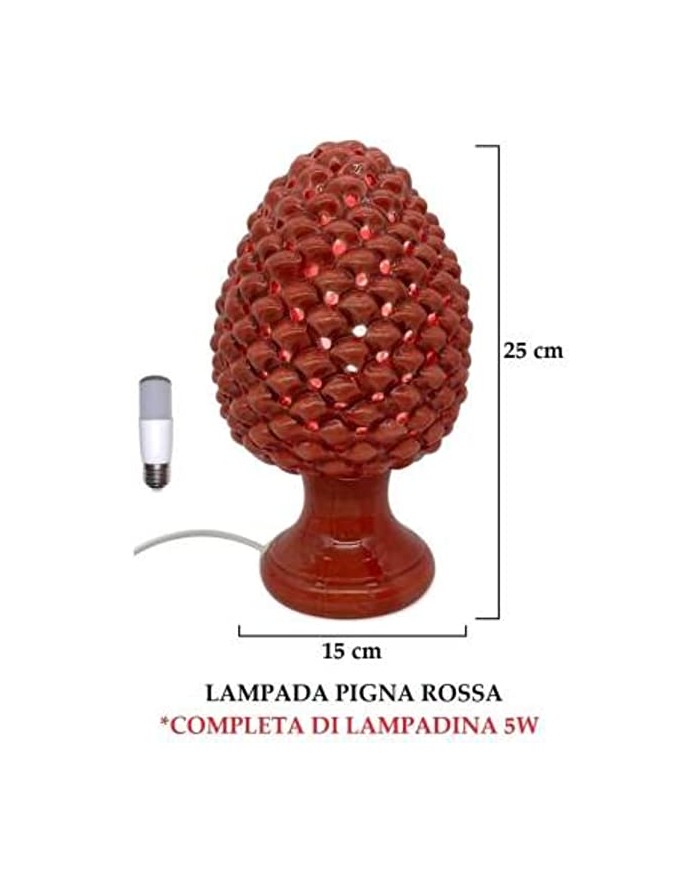 LAMPADA PIGNA FORATA...