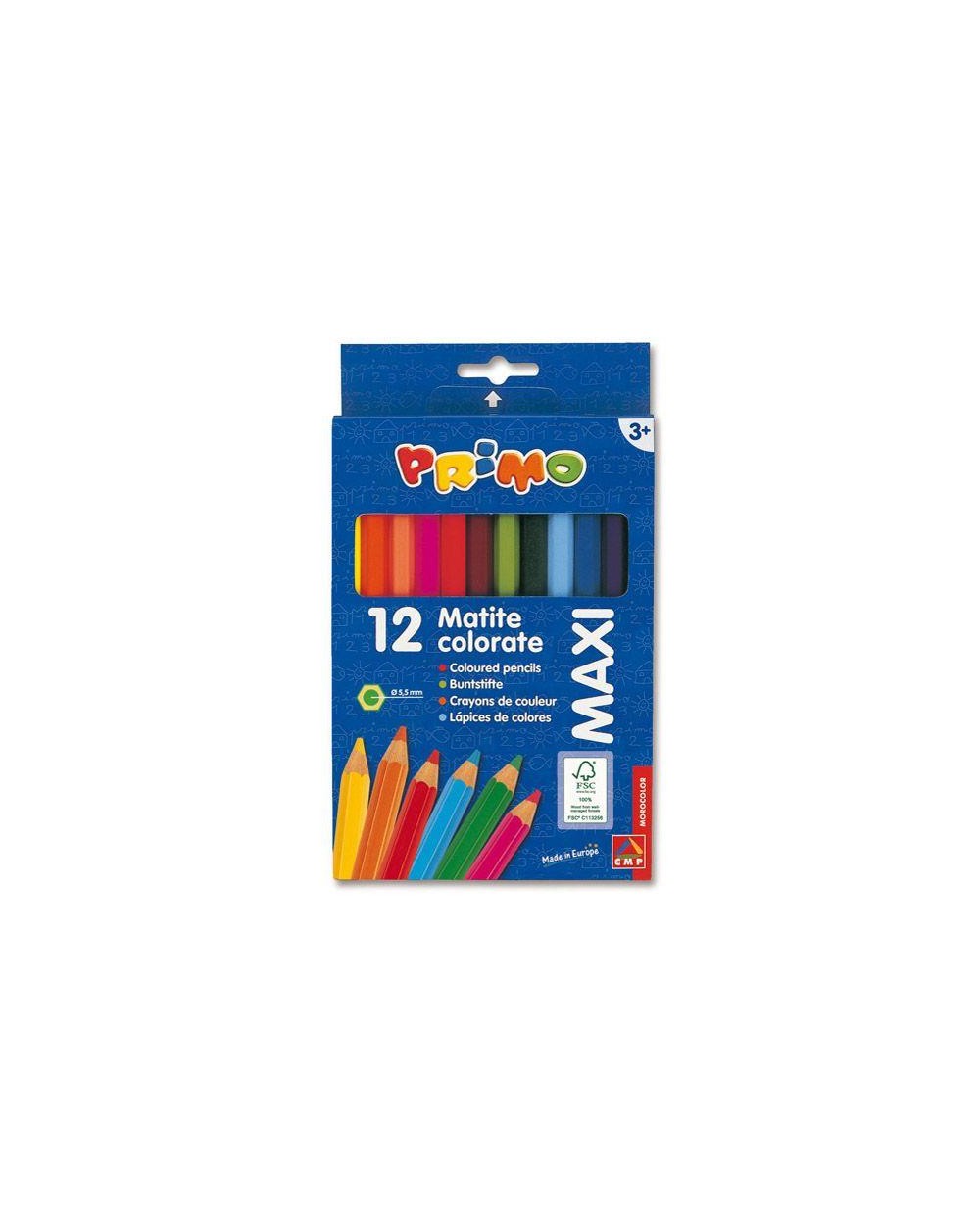 12 MATITE LACCATE GROSSE  A297467