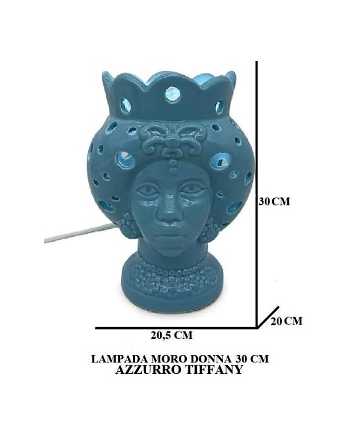 LAMPADA MORO DONNA 30cm...