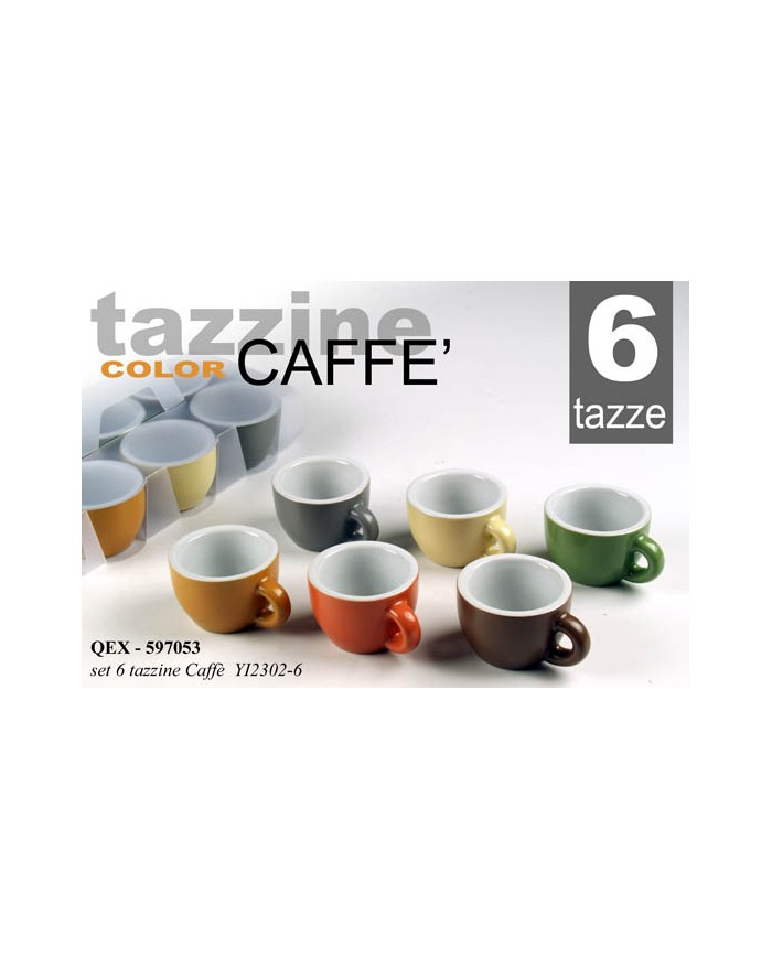 SET TAZZINE CAFFE 6...
