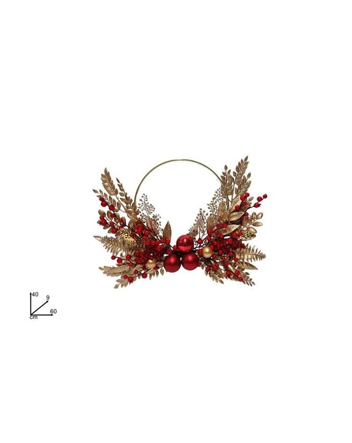 DIETROPORTA ORO C/BACCHE E...