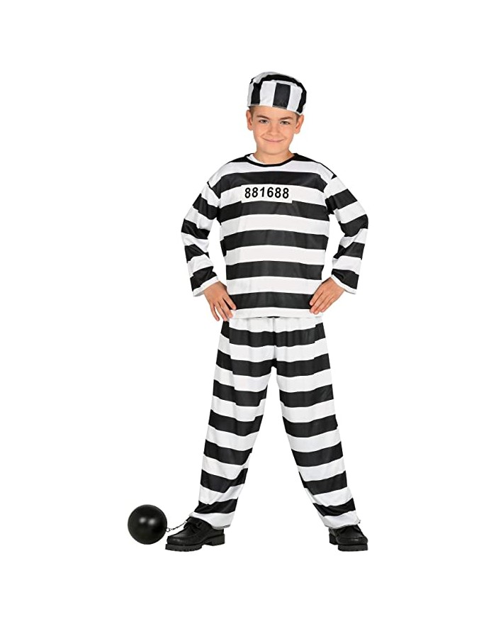 COSTUME CARCERATO 5/7 ANNI...
