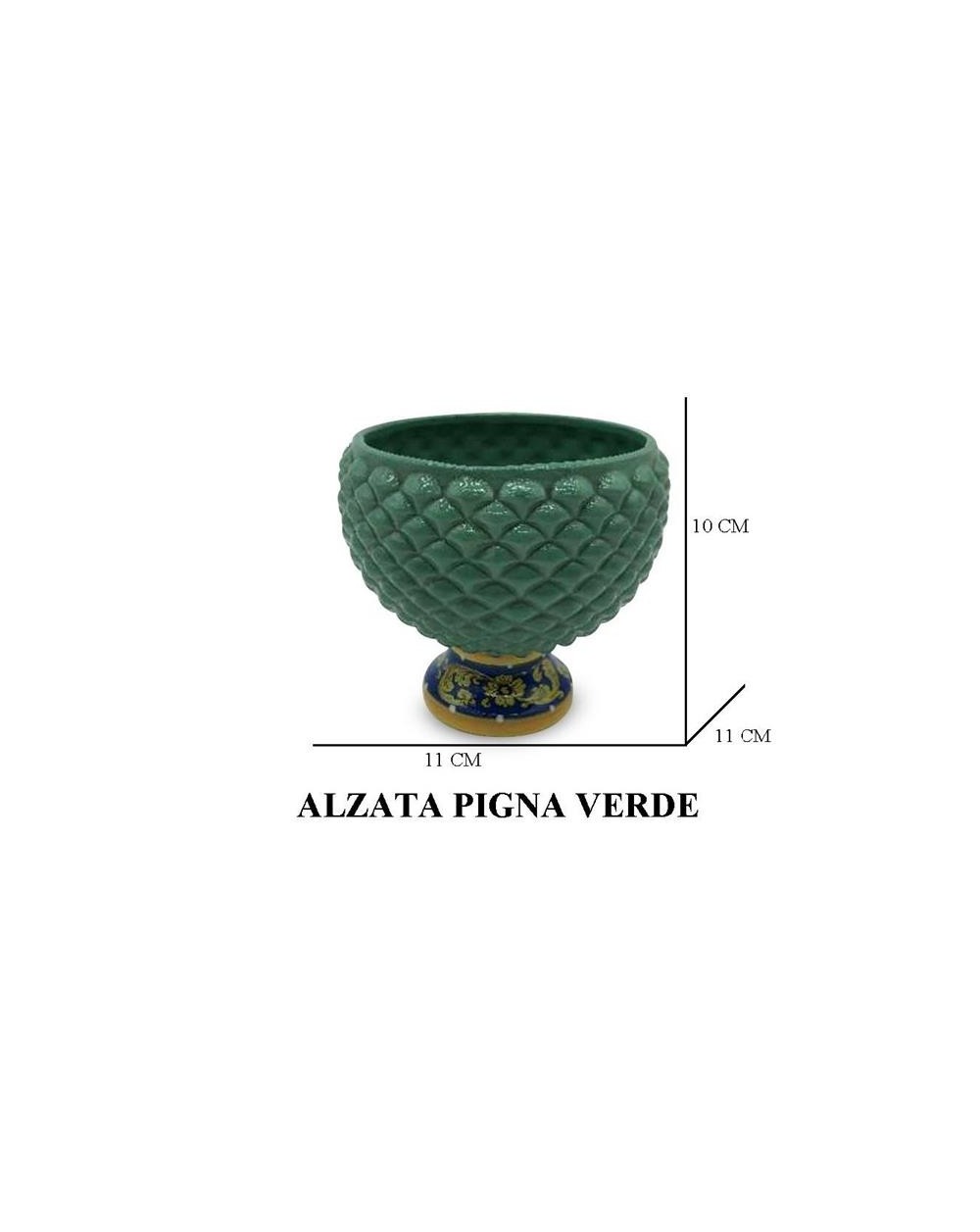 ALZATA 10 cm. VERDE  21010PV