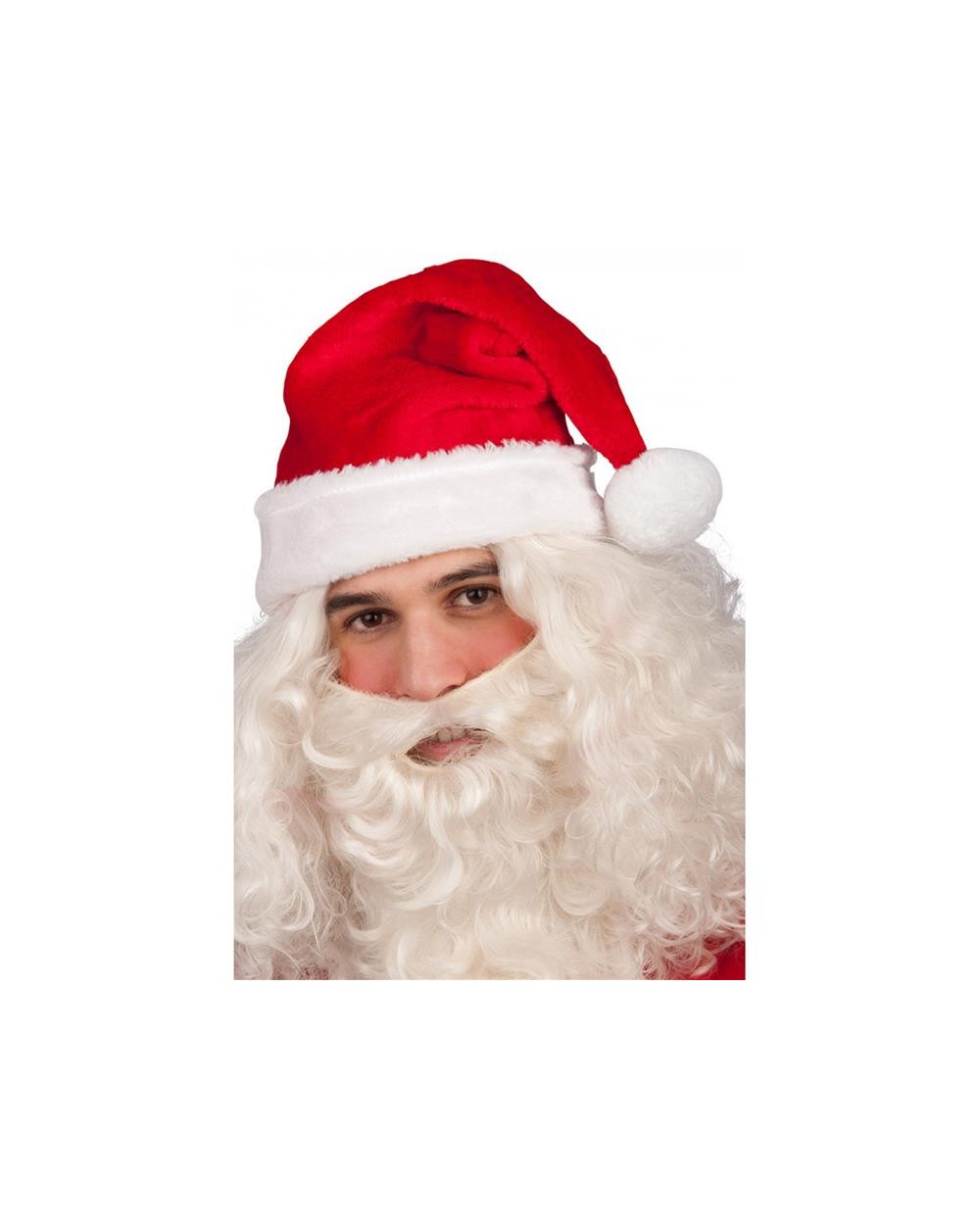 CAPPELLO BABBO NATALE PELUCHE  A217021