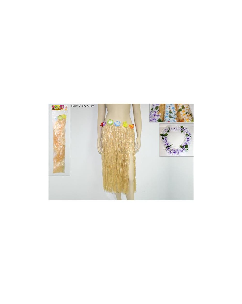 GONNA C/COLLANA FIORELLINI HAWAIANA  A174535