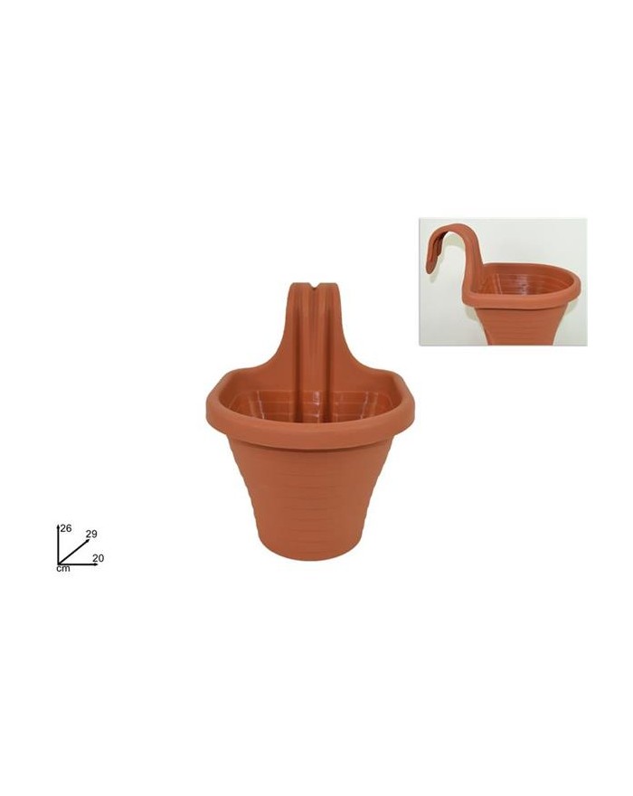 FIORIERA BALCONE MARRONE 1...