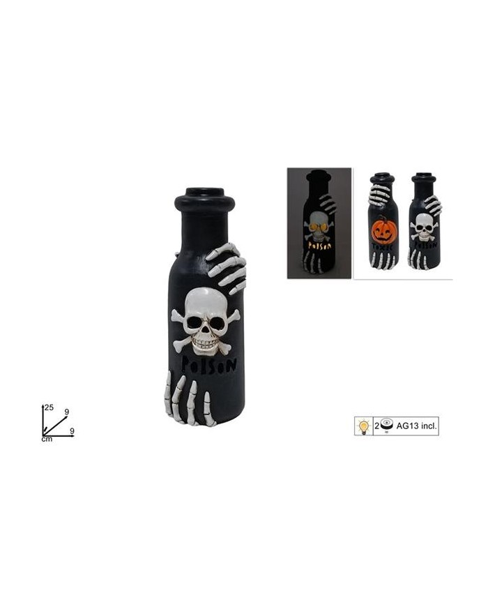 BOTTIGLIA HALLOWEEN C/LUCE...