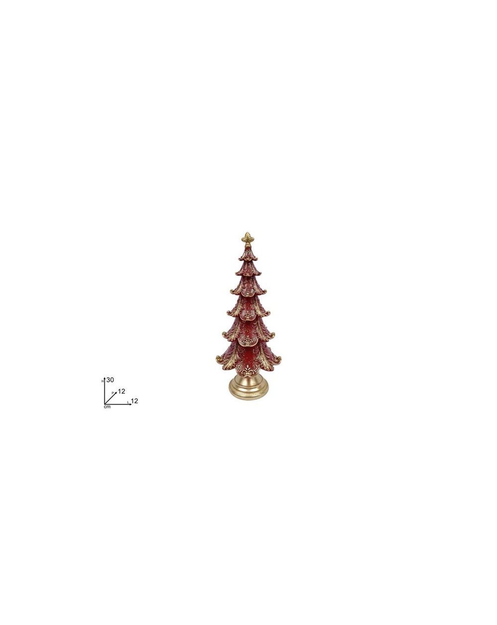 ALBERO ROSSO 30CM  A046112