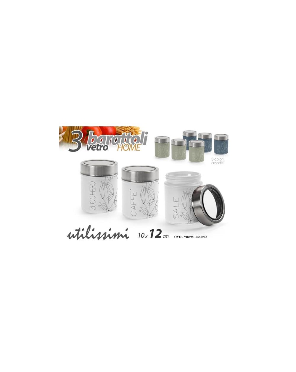 3 BARATTOLI SAL/ZUCC/CAFFE\\ 650  A198378