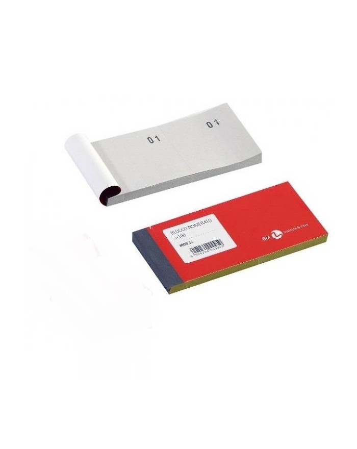 BLOCCO NUMERATO 1-100...