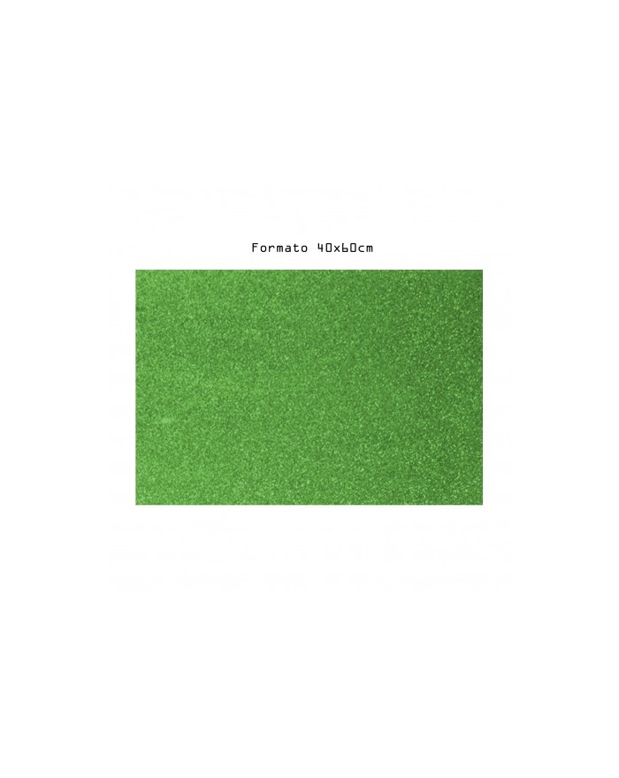 1 FOGLIO GOMMA EVA VERDE...