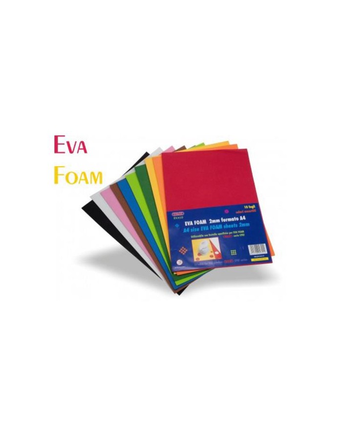 10 FOGLI EVA COLORI...