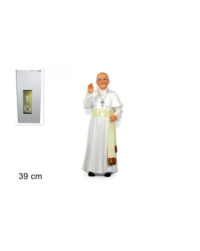 STATUA PAPA FRANCESCO 40CM...