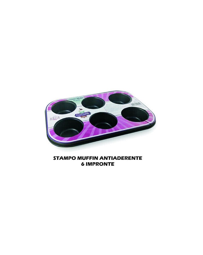 STAMPO MUFFIN 6 P.32x21x4cm.55055  A211455