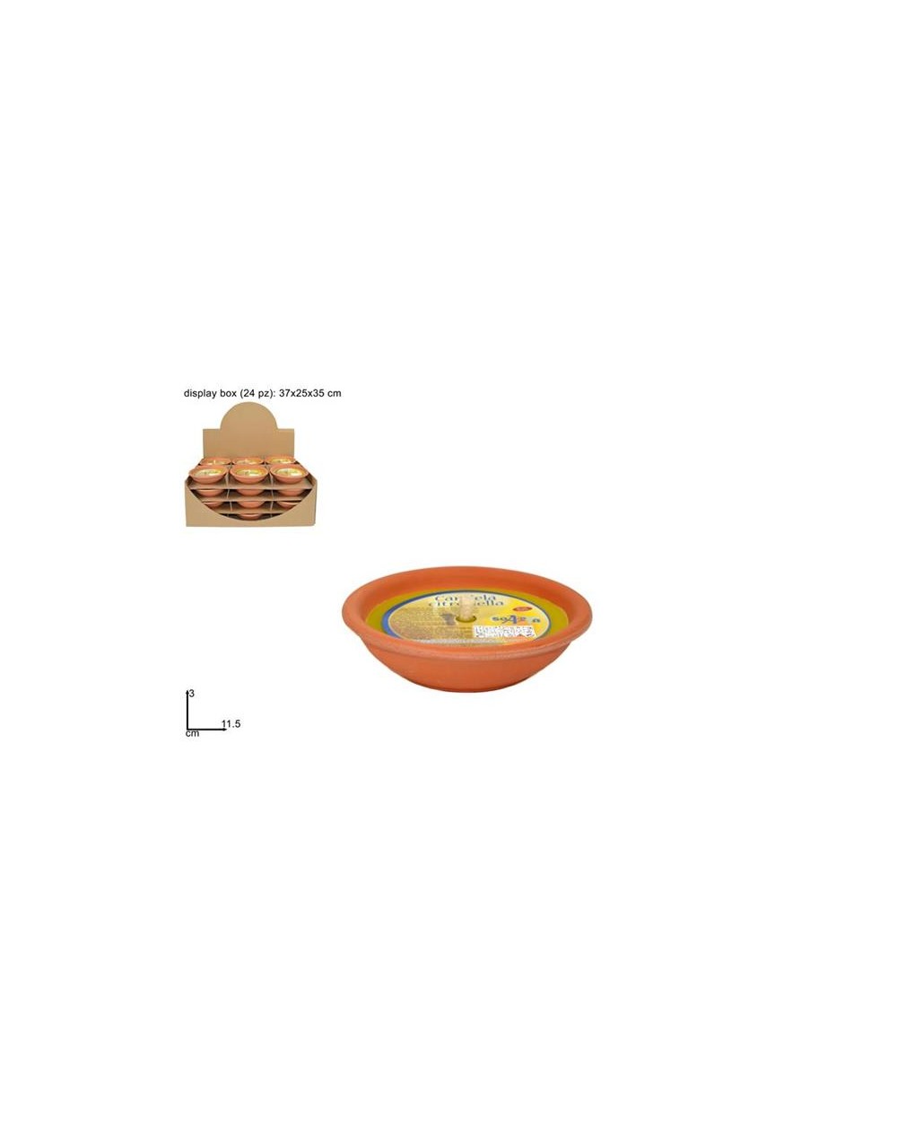 CITRONELLA 12X3 CM  A142494