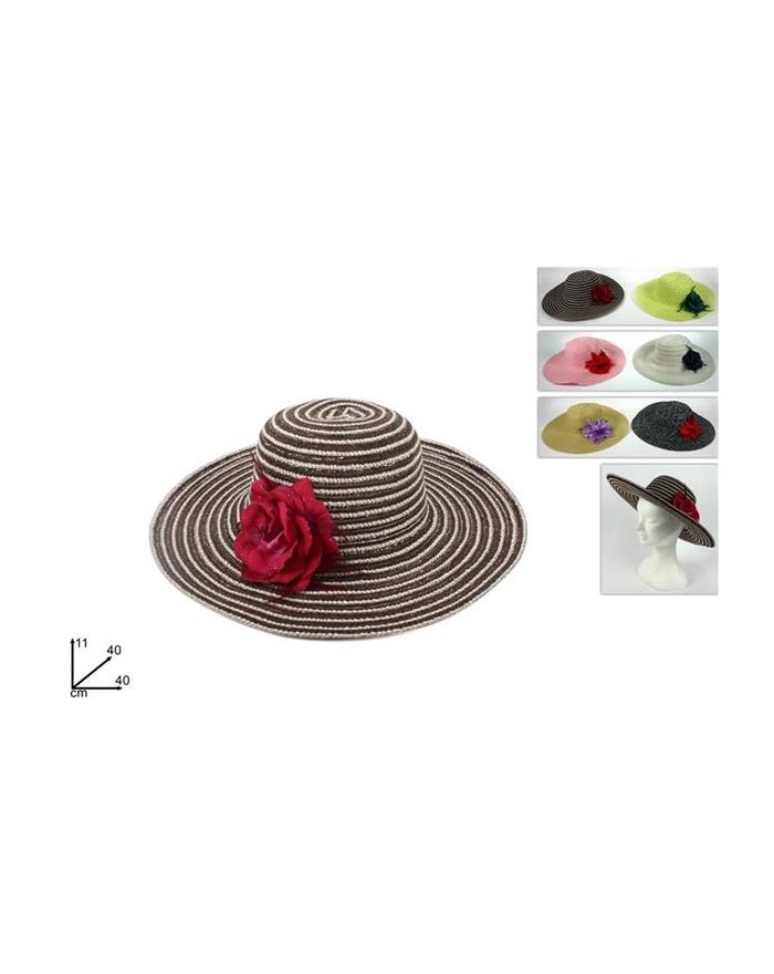 CAPPELLO PAGLIETTA C/FIORE...