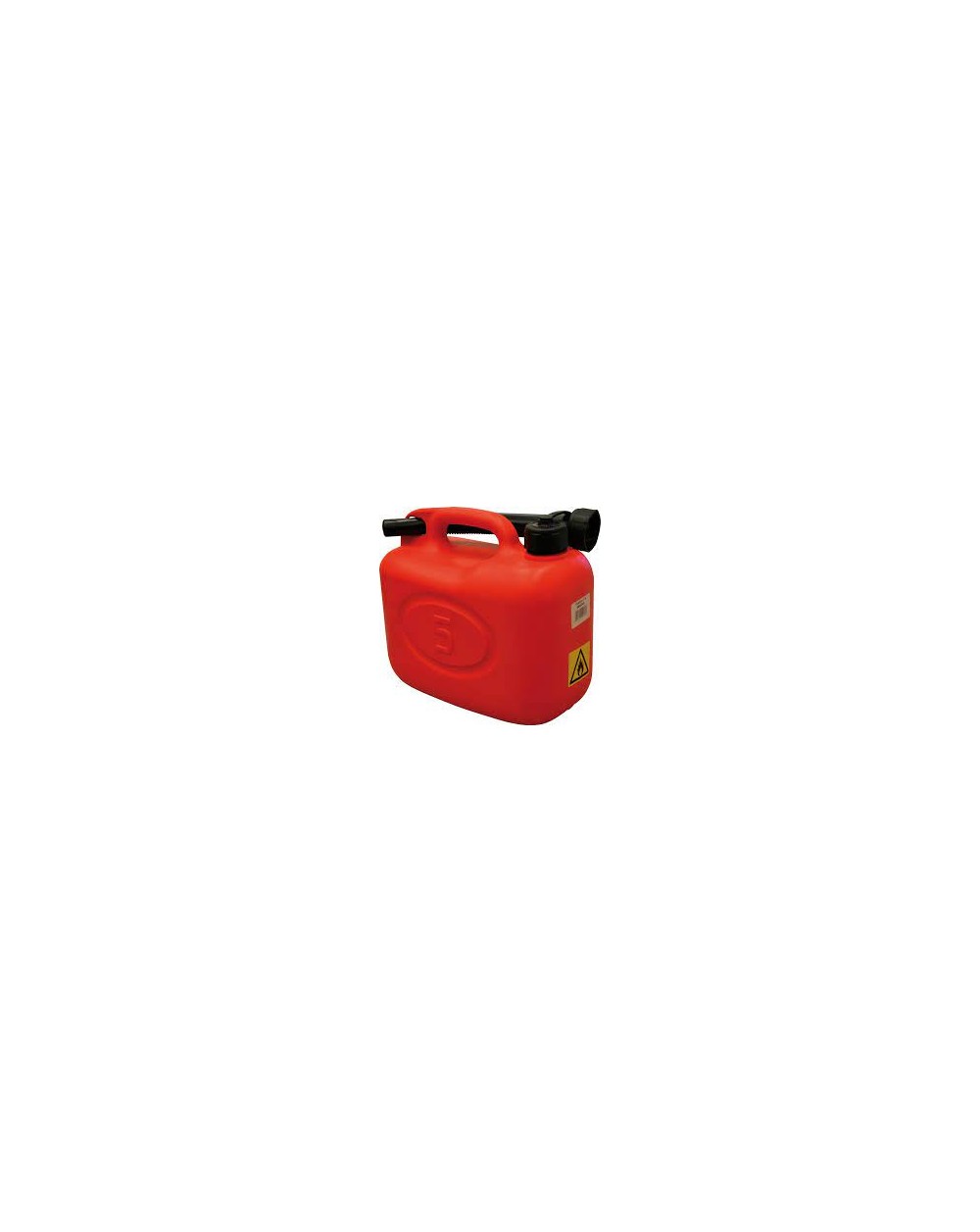 Maurer 54693 Tanica in Plastica per Benzina, 10 L, Rosso