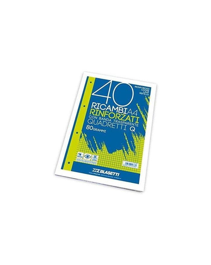 RICAMBIO RINFORZATO A4 80GR...
