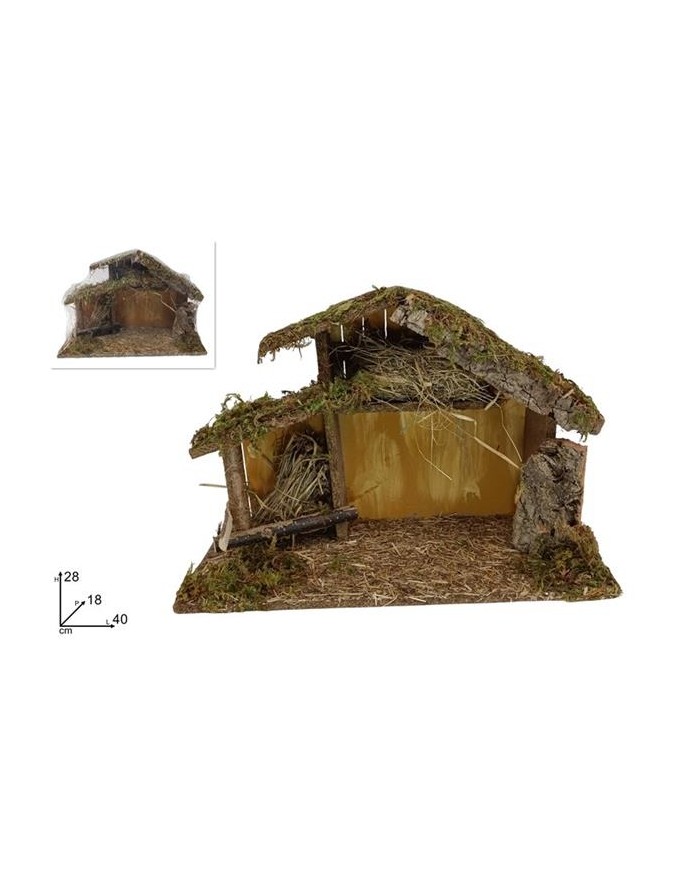 CAPANNA C/FASCINE DI PAGLIA...